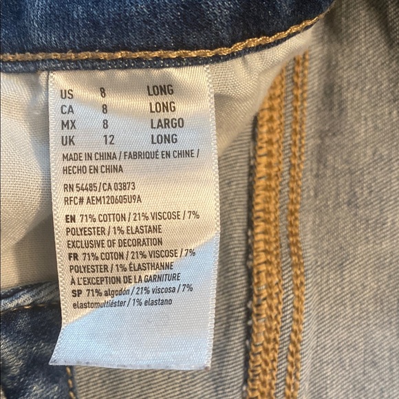 American Eagle Outfitters Women's Blue Jeans - Picture 3 of 10